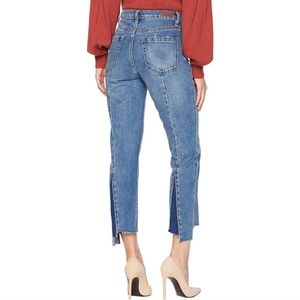NWT Blank NYC ☆ Multi Tier Step Hem Cropped Jeans